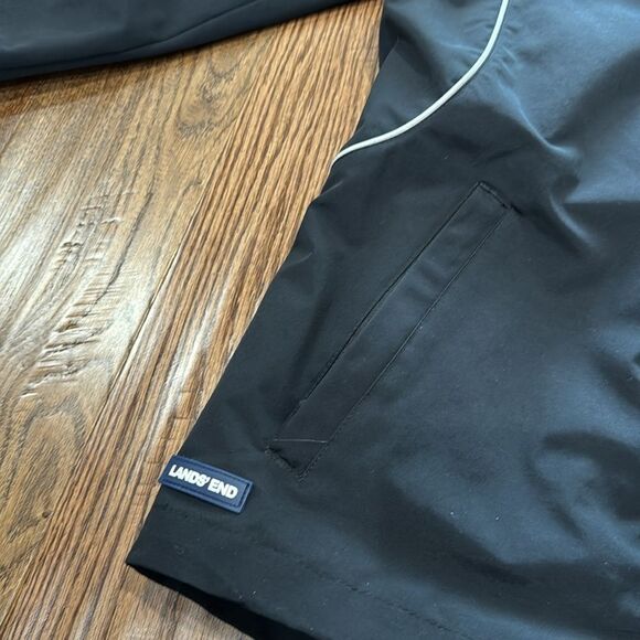 Lands End 3 in 1 Jacket. Black. Sz S. - Picture 4 of 8